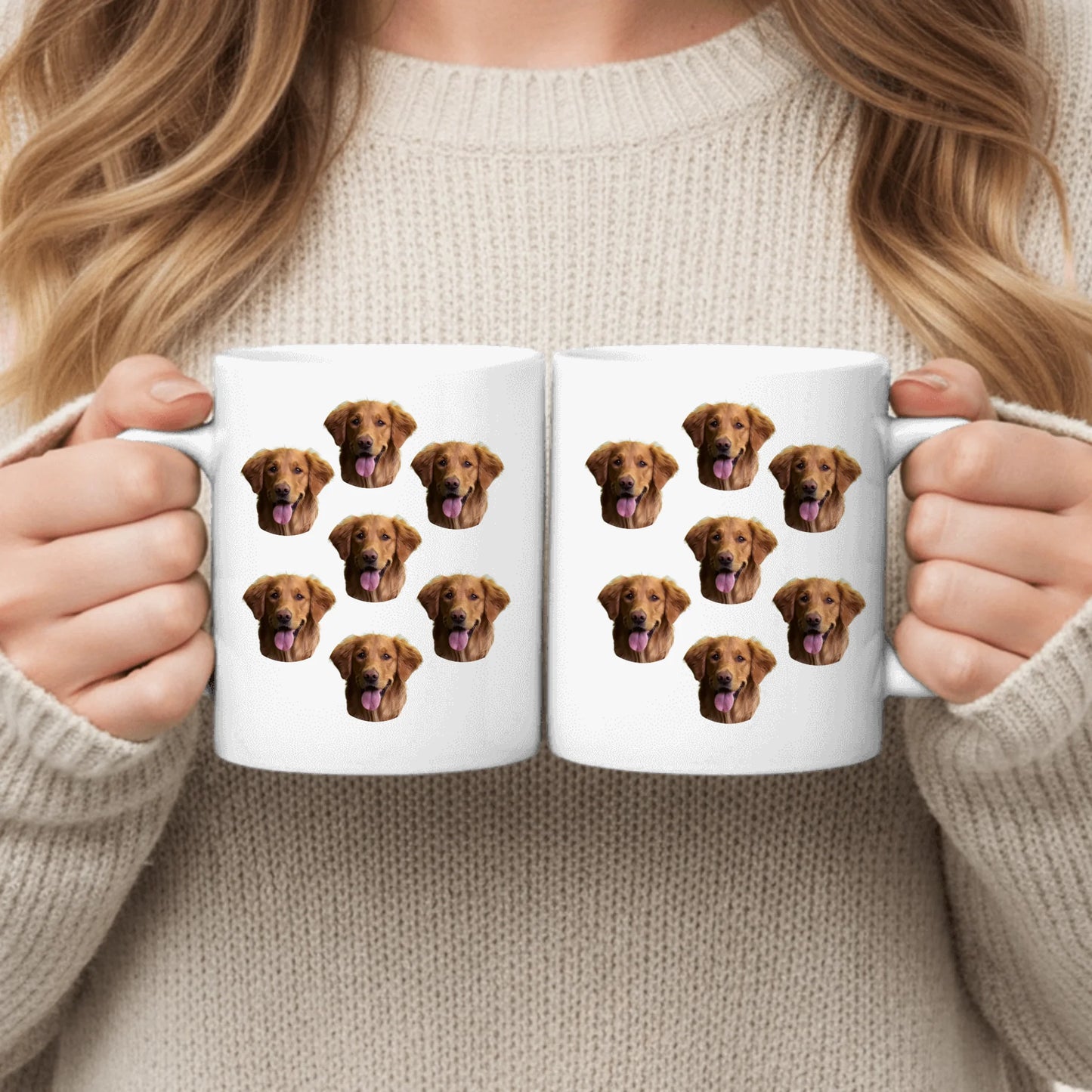 Dein Tierportrait Muster - Individuelle Tasse