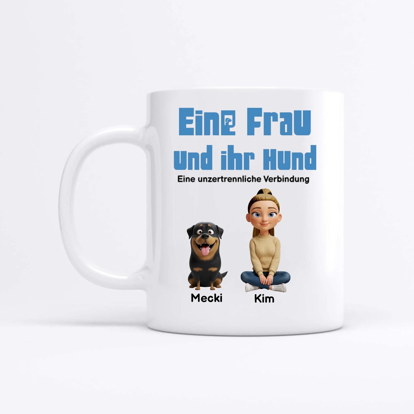 Eine unzertrennliche Verbindung - Individuelle Tasse