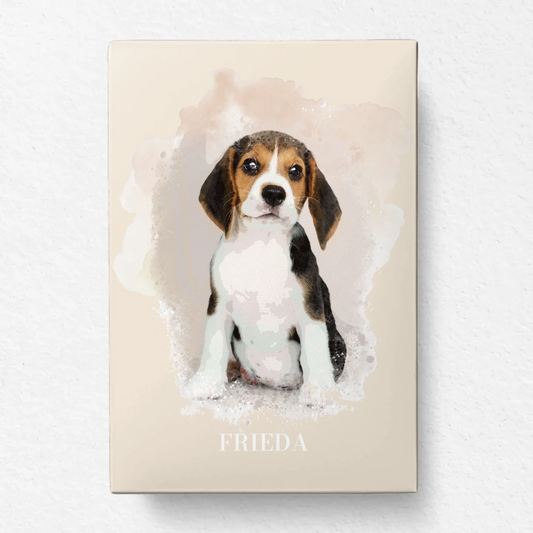 Wasserfarben - Individuelle Leinwand