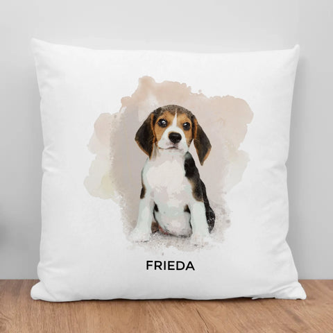 Wasserfarben - Individuelles Kissen - Featured Image