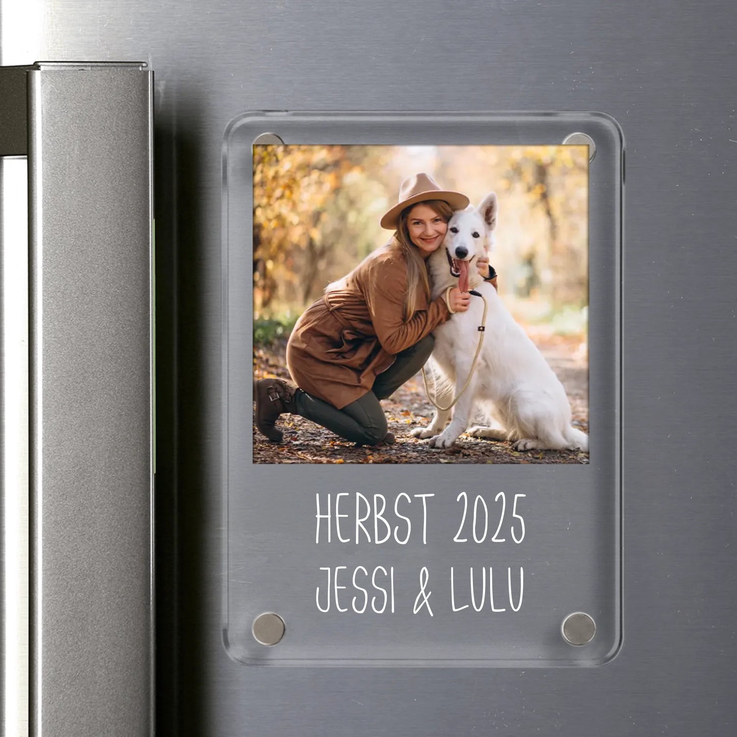 Polaroid - Individueller Acryl Magnet