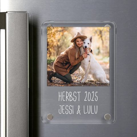 Polaroid - Individueller Acryl Magnet - Featured Image