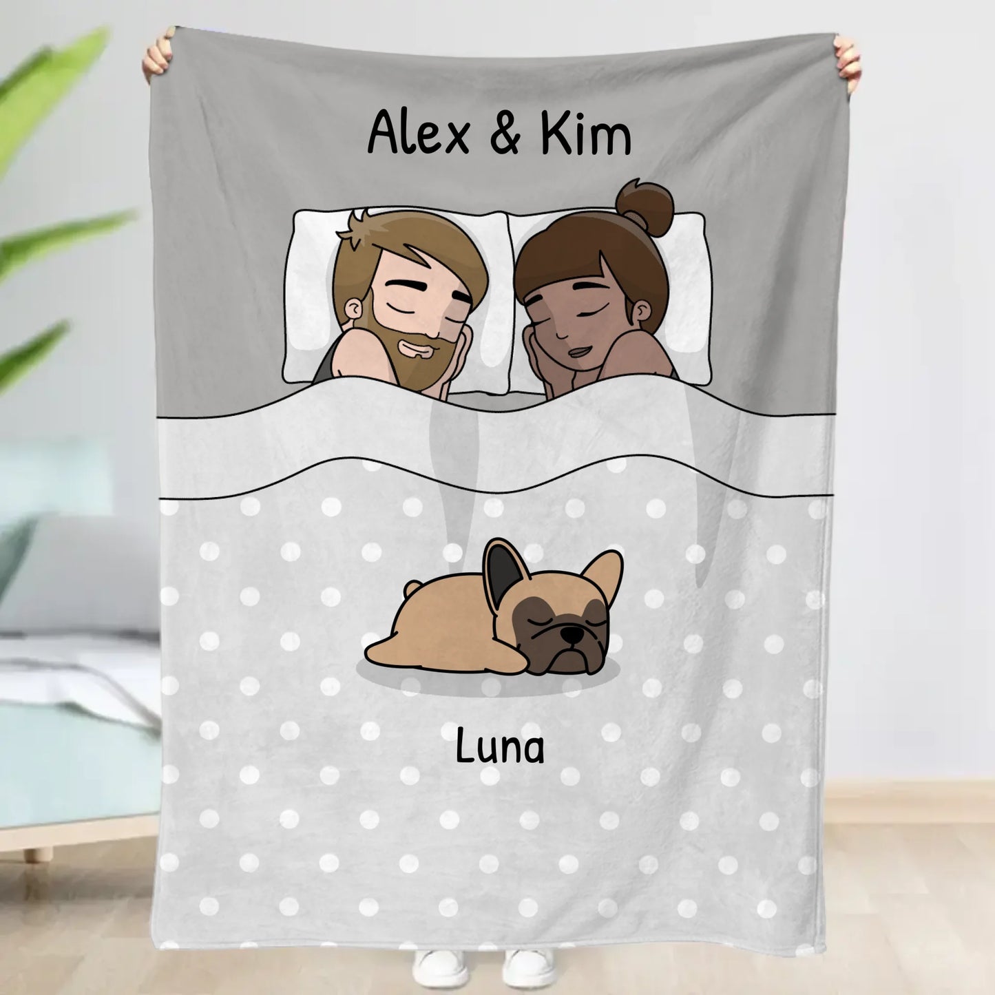 Kuschelzeit mit Fellnasen - Individuelle Decke