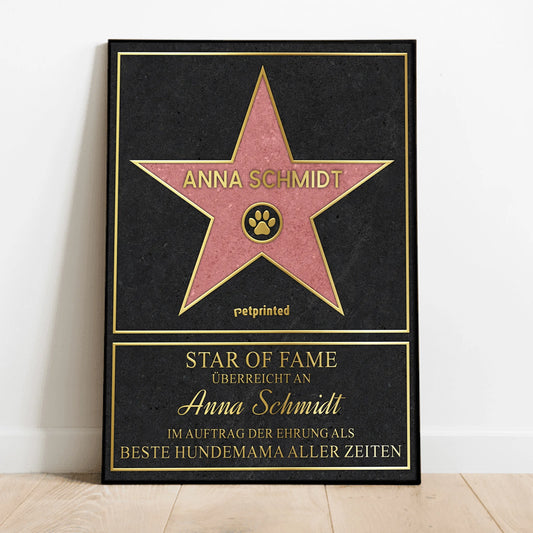 Star of Fame - Individuelles Poster