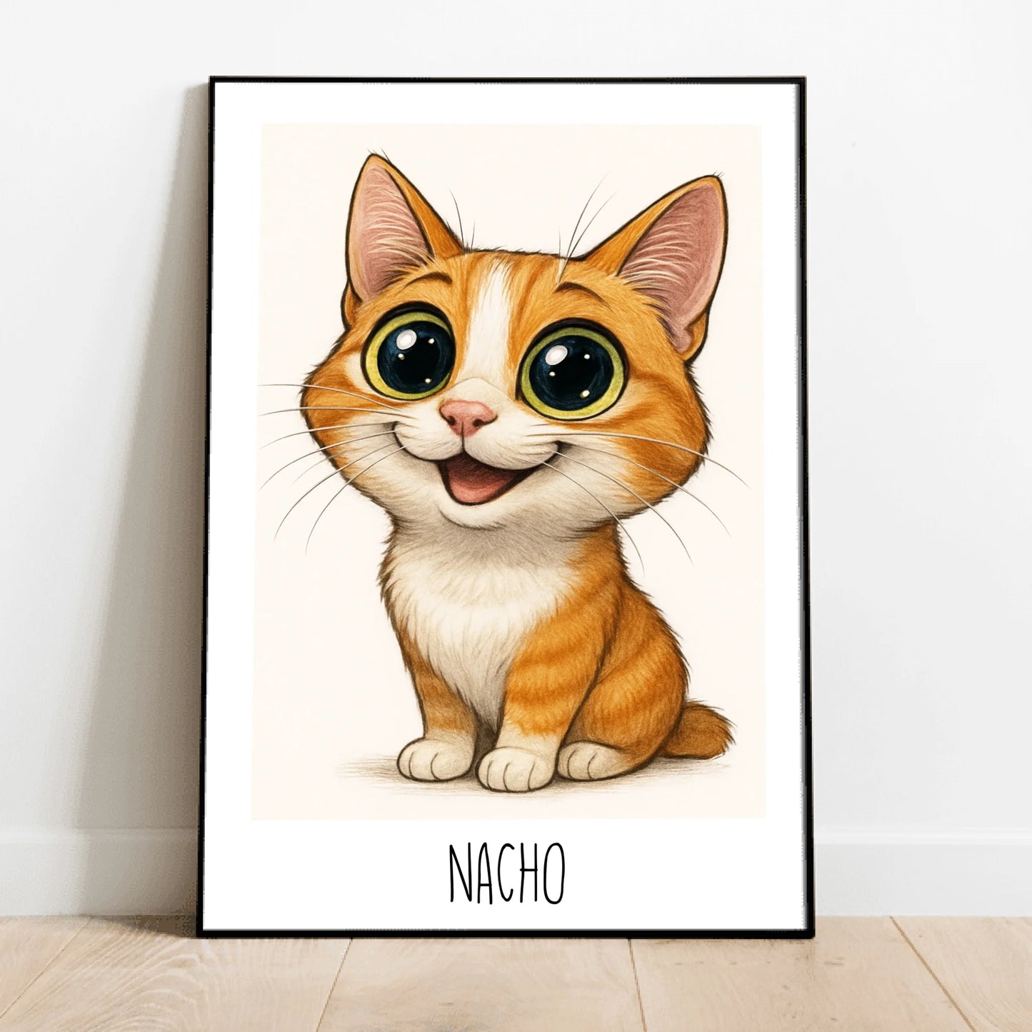 Haustier Karikatur - Individuelles Poster
