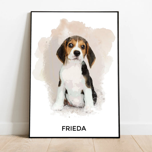 Wasserfarben - Individuelles Poster