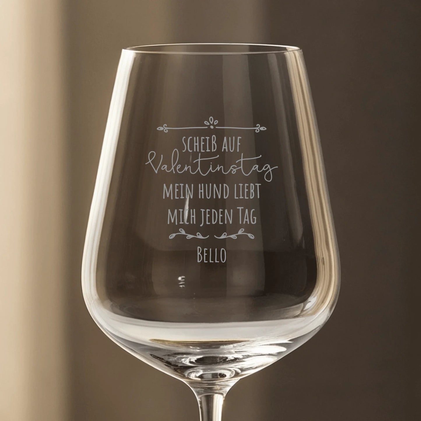 Jeden Tag - Individuelles Weinglas