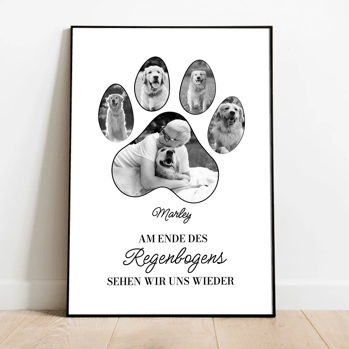 Regenbogenbrücke - Individuelles Poster