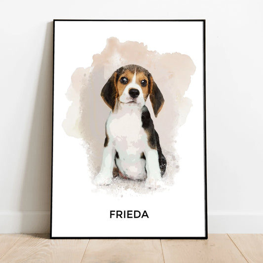 Wasserfarben - Individuelles Poster