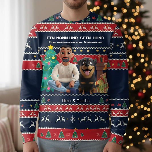 Unzertrennliche Verbindung - Individueller Ugly Christmas Sweater