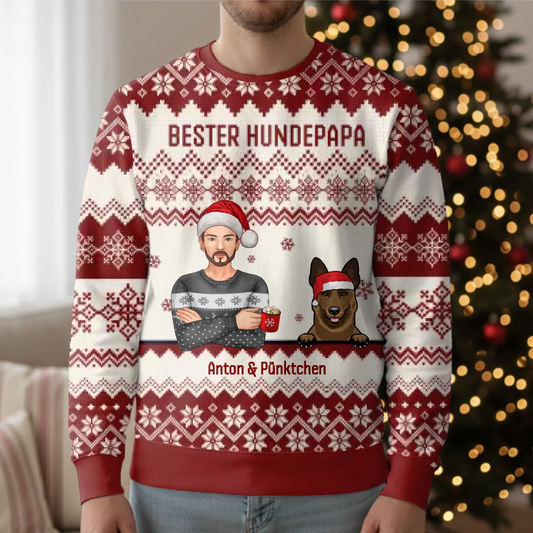 Beste Tiereltern - Individueller Ugly Christmas Sweater