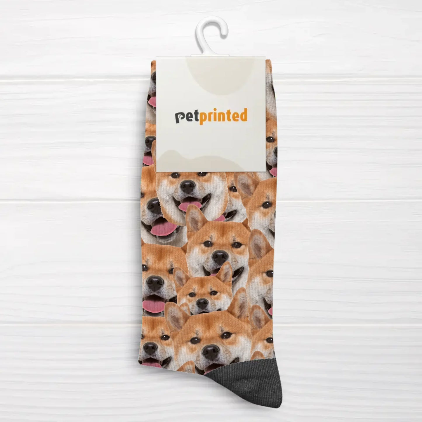 Wildes Fotomuster - Individuelle Socken