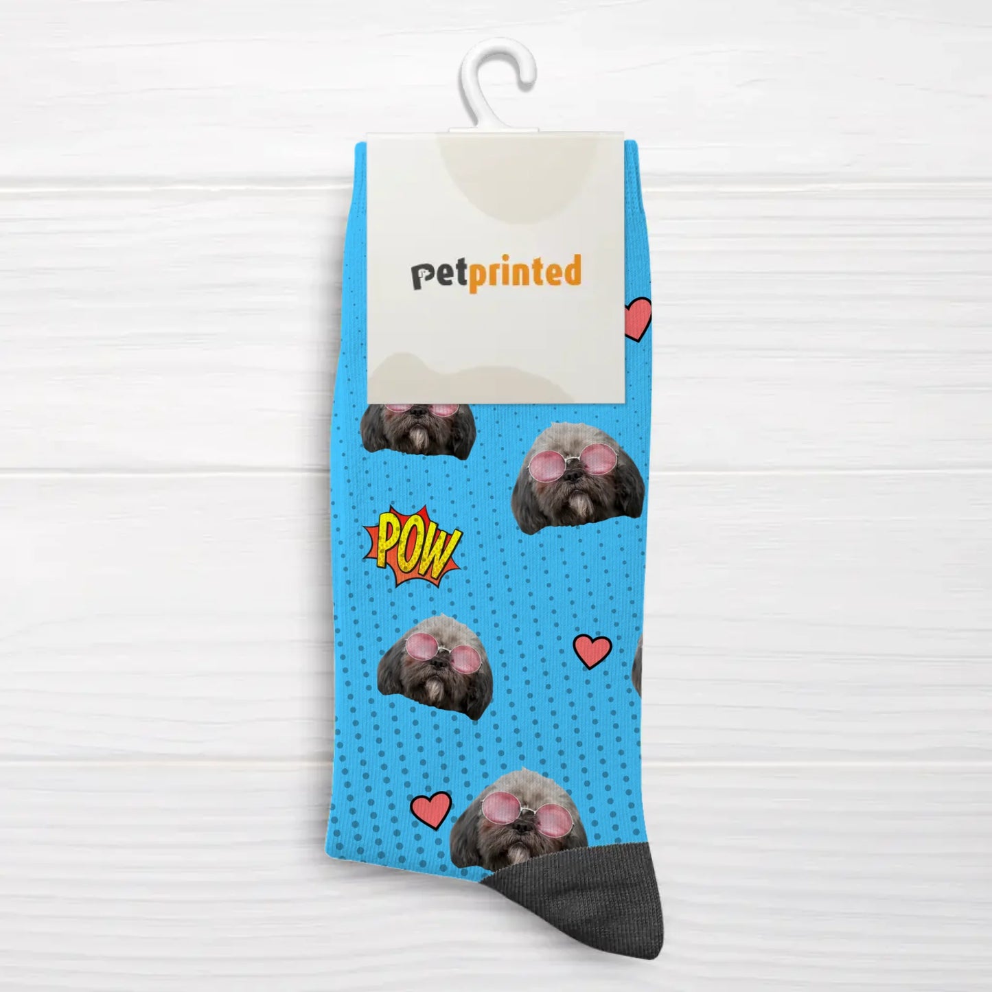 Comic Wuff & Miau - Individuelle Socken