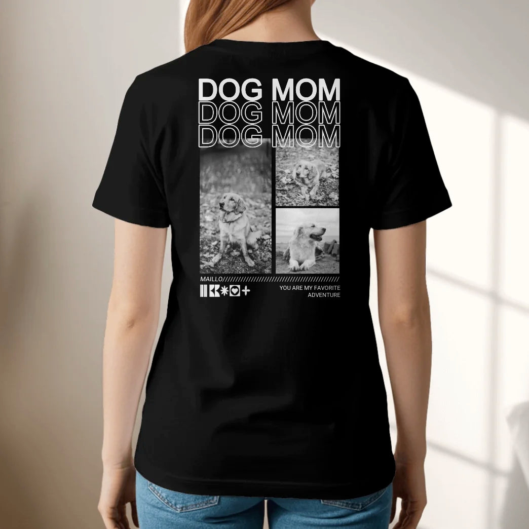 Personalisiertes T-Shirt - Dog Mom