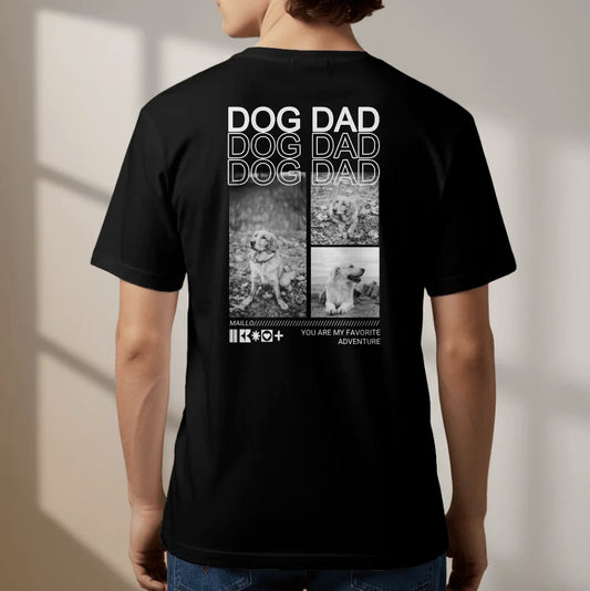 Personalisiertes T-Shirt - Dog Dad