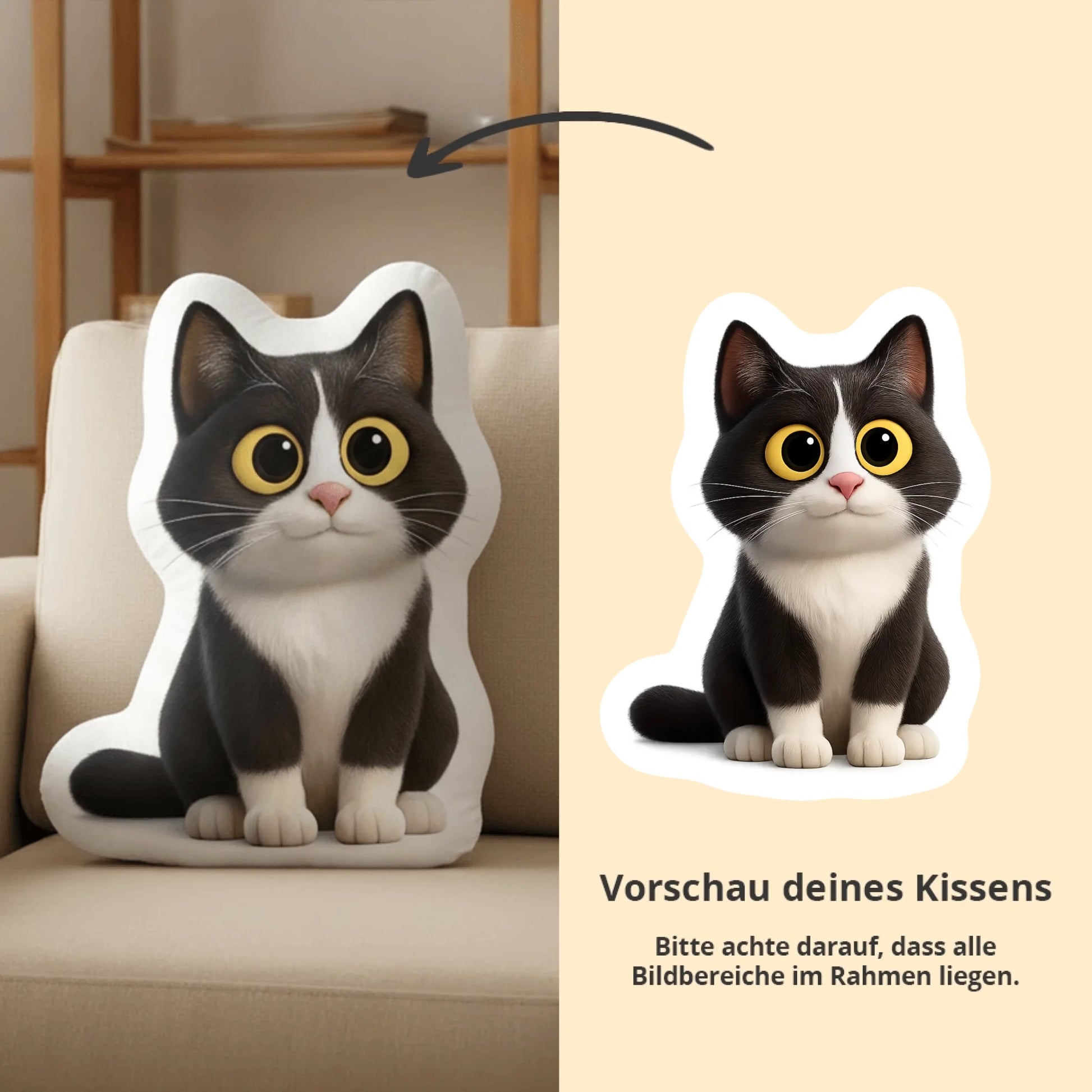 Cartoon Shape Pillow 1