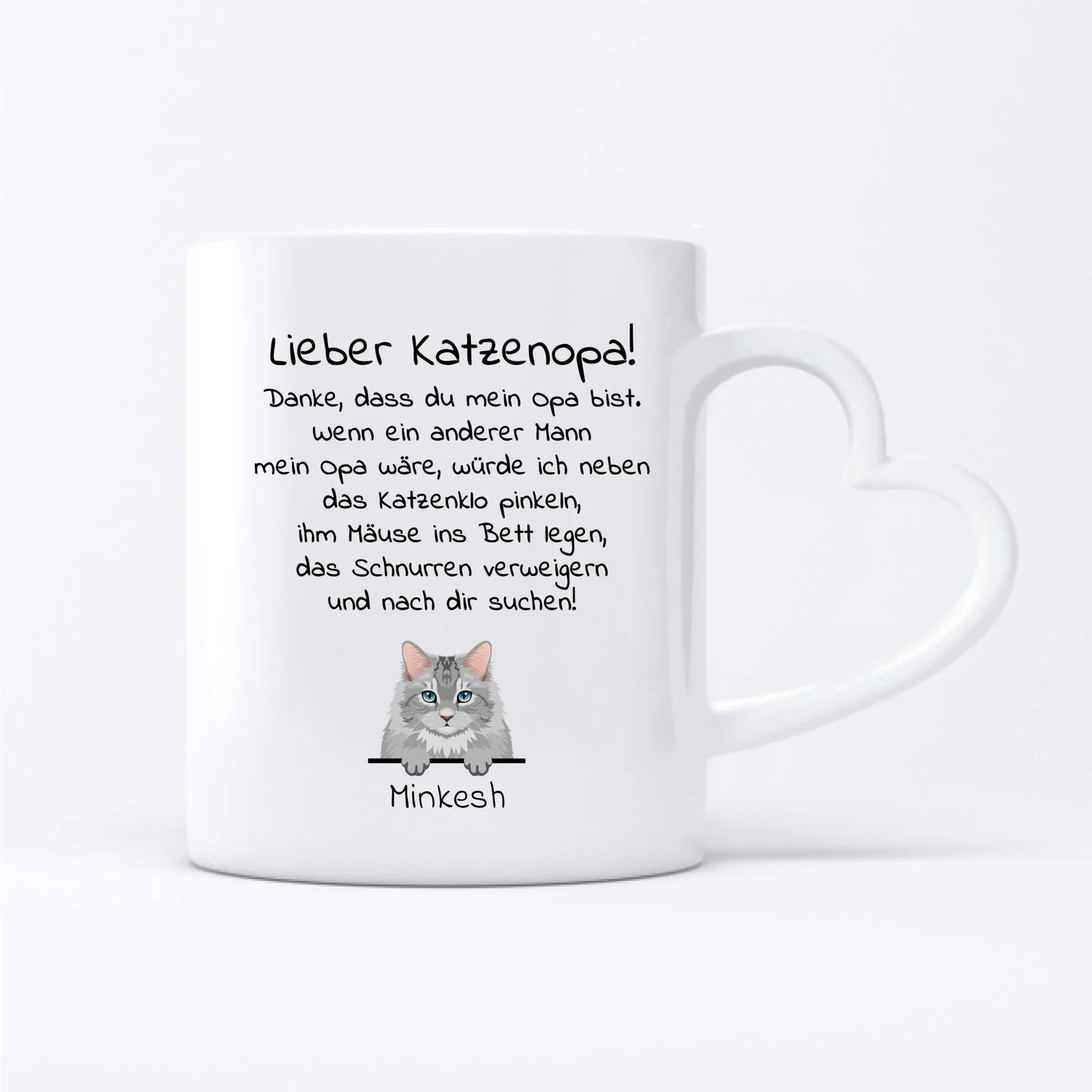 Lieber Katzenpapa  - Individuelle Tasse