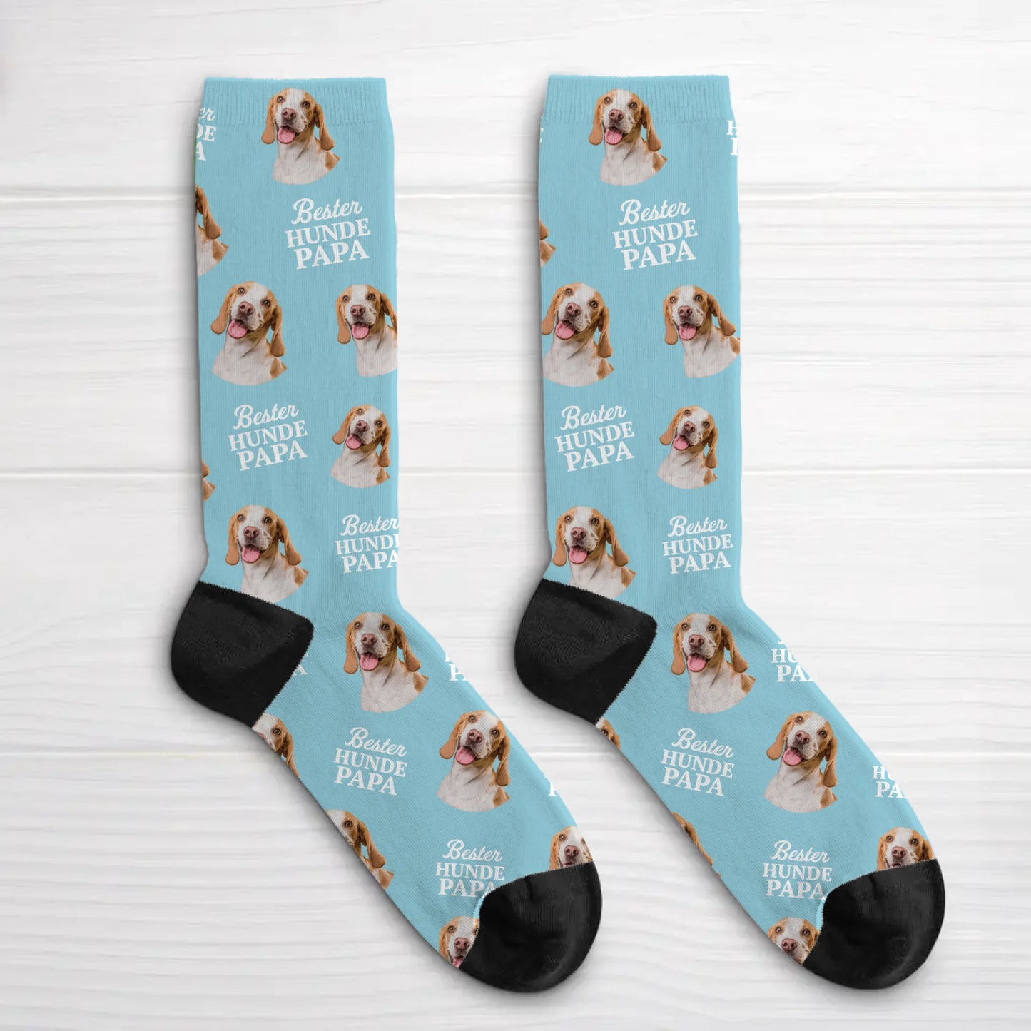 Personalisierte Socken - Beste Hundepapa