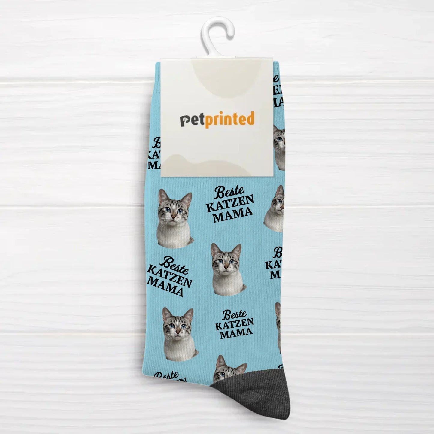 Personalisierte Socken - Beste Katzenmama