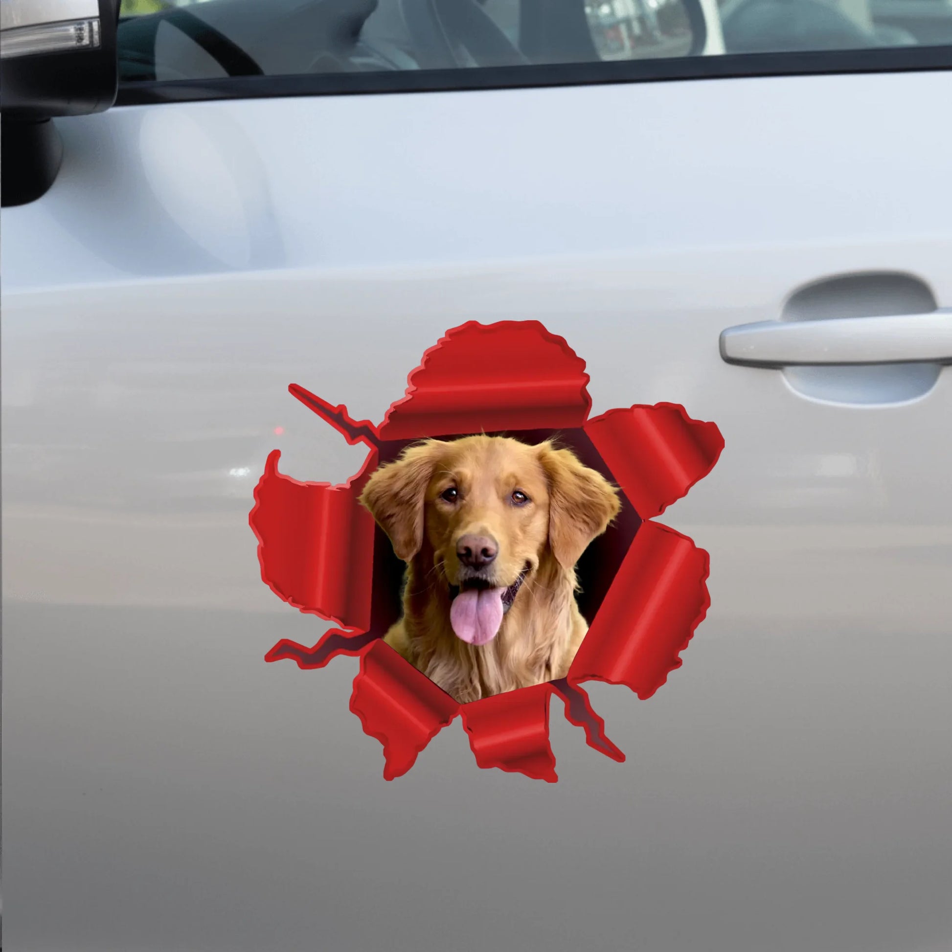 Car Sticker - SHOP NEW side door (1)