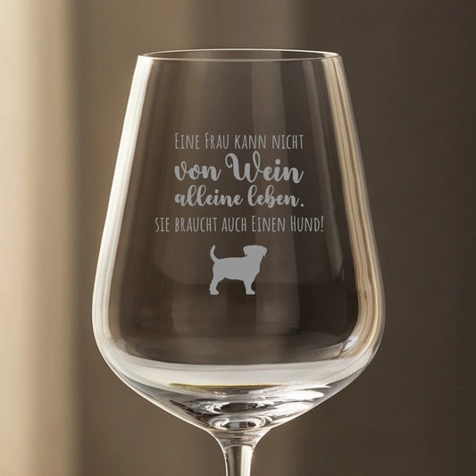 Wein & Wuff - Individuelles Weinglas