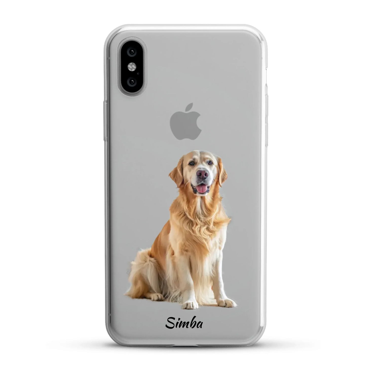 Personalisierte Handyhülle - Dein Foto mit Hund