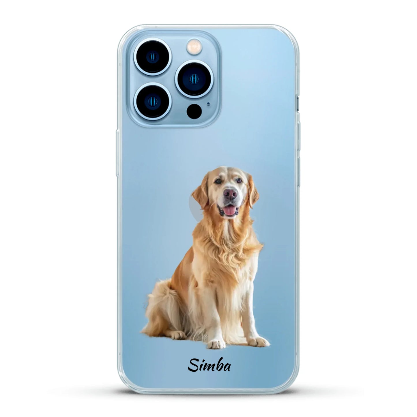 Personalisierte Handyhülle - Dein Foto mit Hund