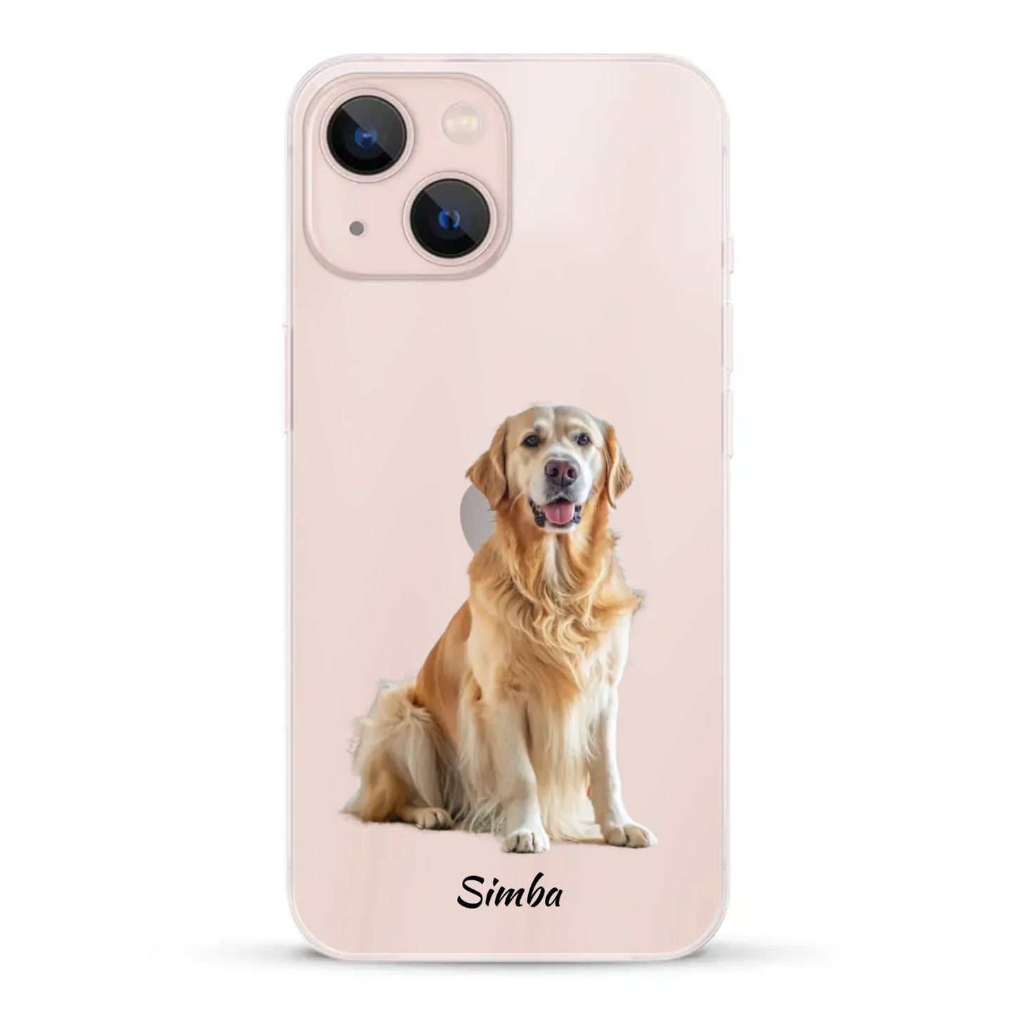 Personalisierte Handyhülle - Dein Foto mit Hund