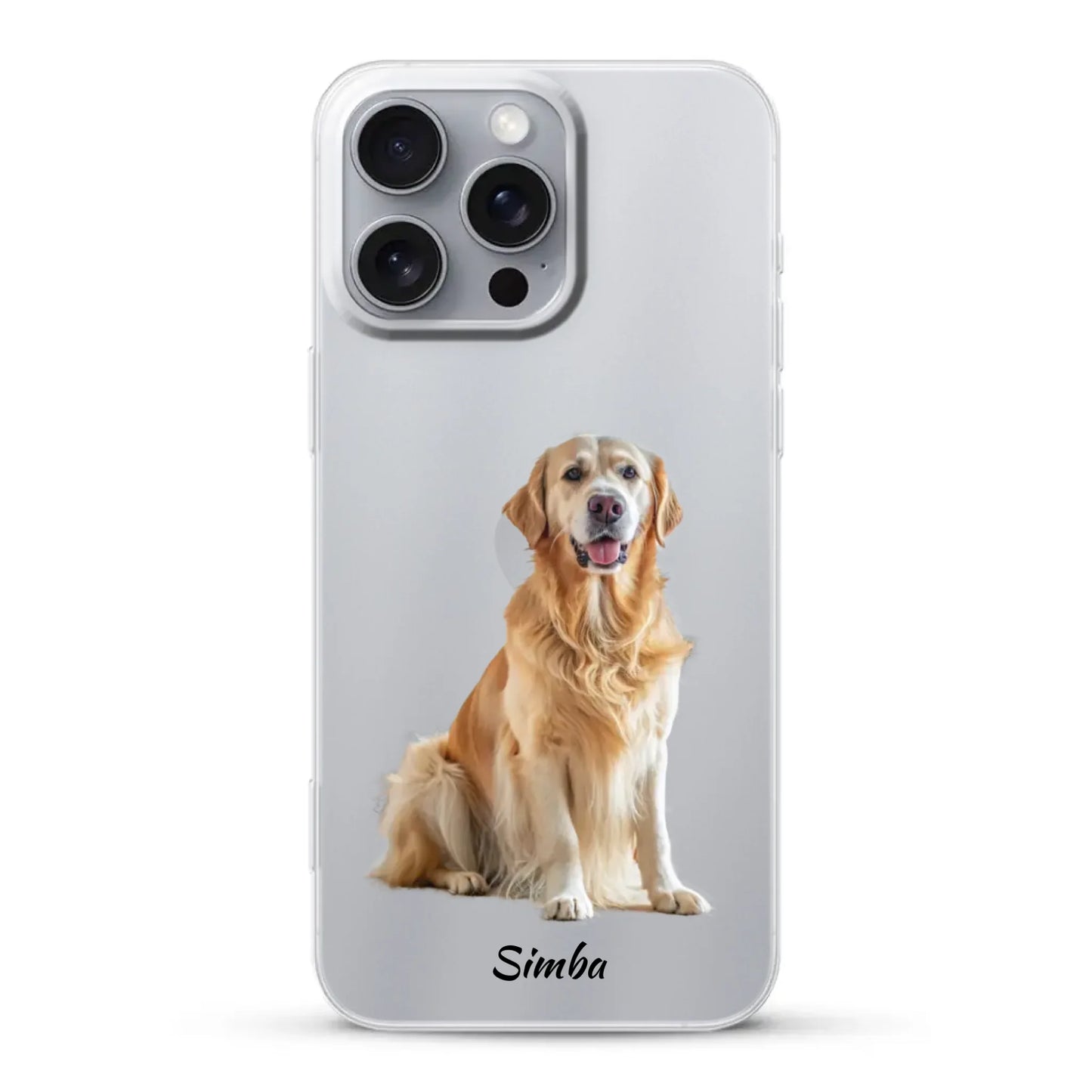 Personalisierte Handyhülle - Dein Foto mit Hund