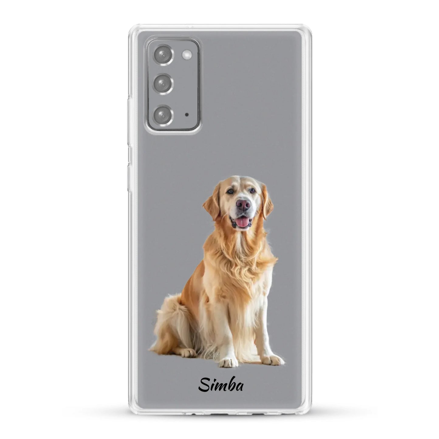 Personalisierte Handyhülle - Dein Foto mit Hund