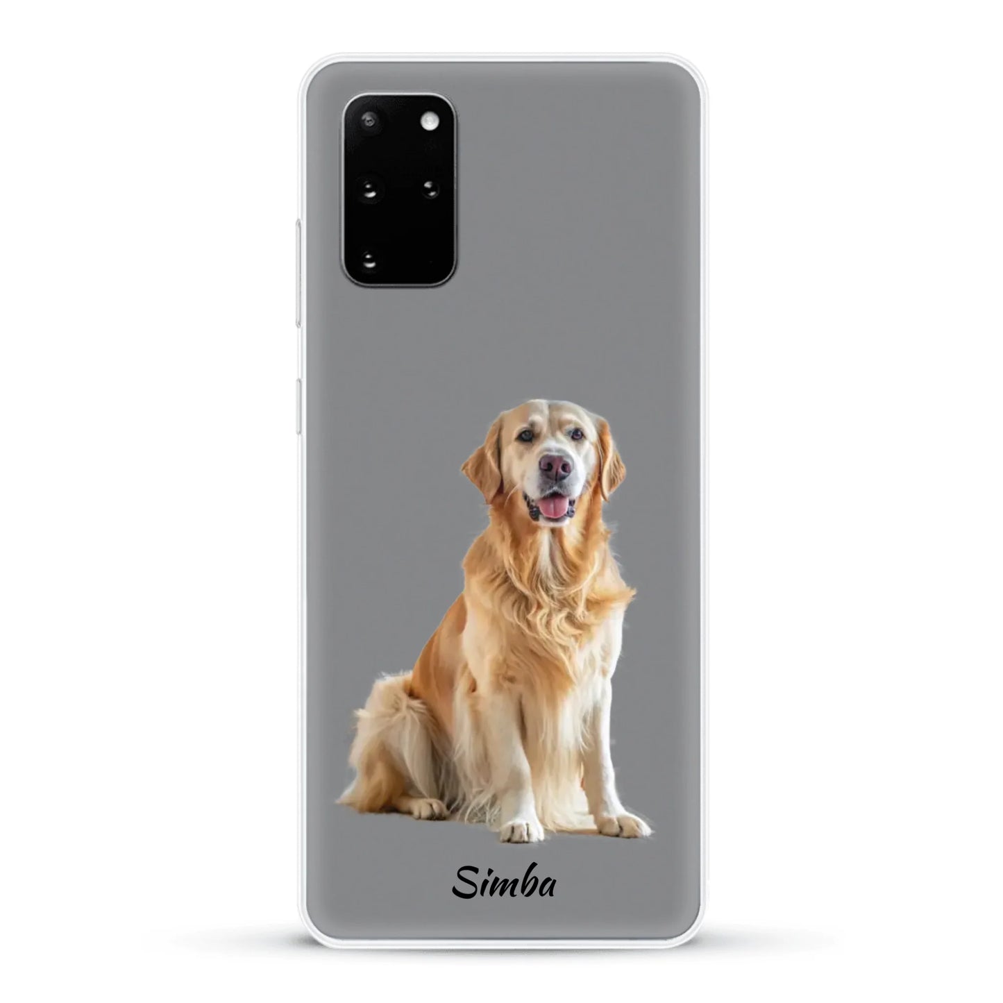 Personalisierte Handyhülle - Dein Foto mit Hund