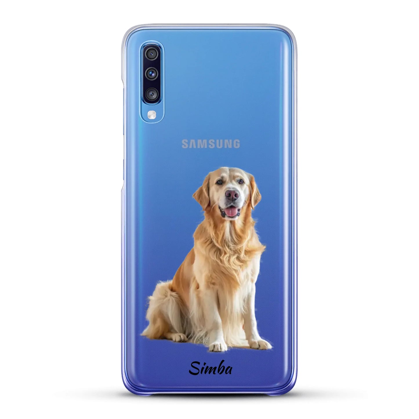 Personalisierte Handyhülle - Dein Foto mit Hund