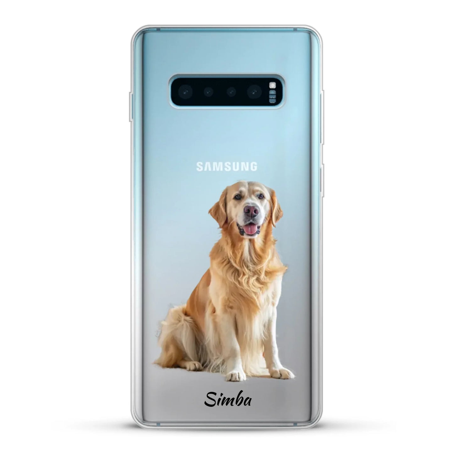 Personalisierte Handyhülle - Dein Foto mit Hund