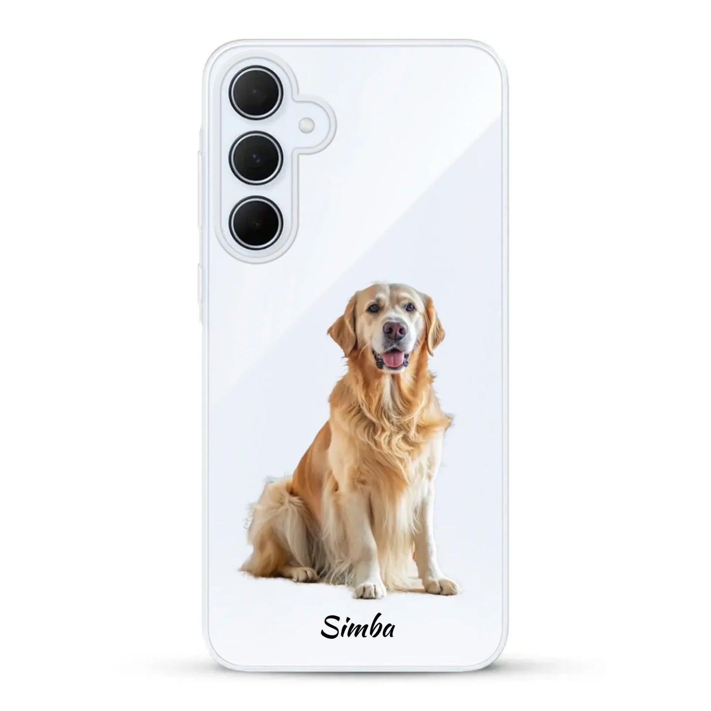 Personalisierte Handyhülle - Dein Foto mit Hund