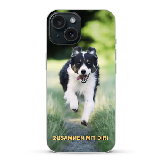 Personalisierte Handyhülle - Eigenes Foto mit Hund