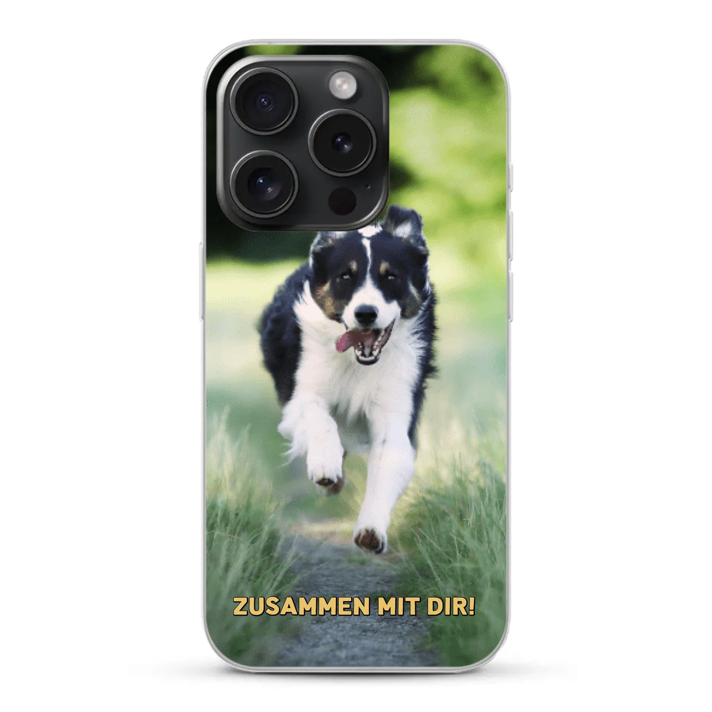 Personalisierte Handyhülle - Eigenes Foto mit Hund