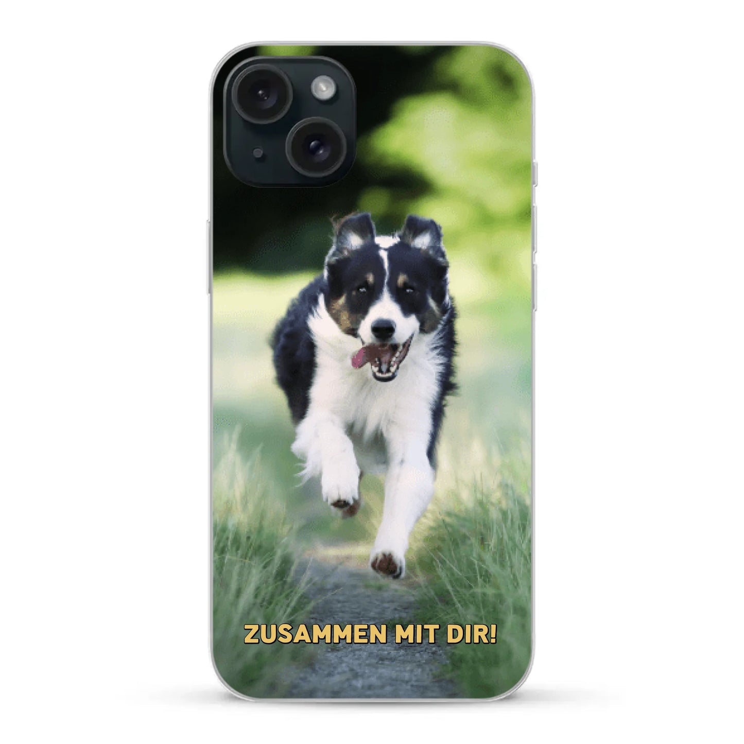 Personalisierte Handyhülle - Eigenes Foto mit Hund