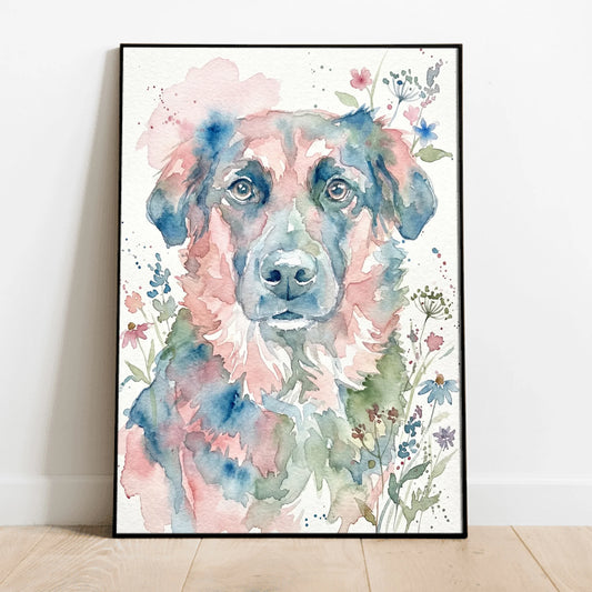 Personalisiertes Poster - Aquarell