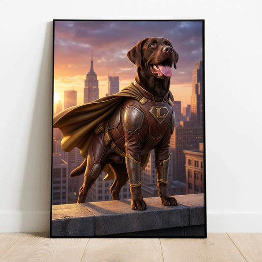 Personalisiertes Poster - Superhero
