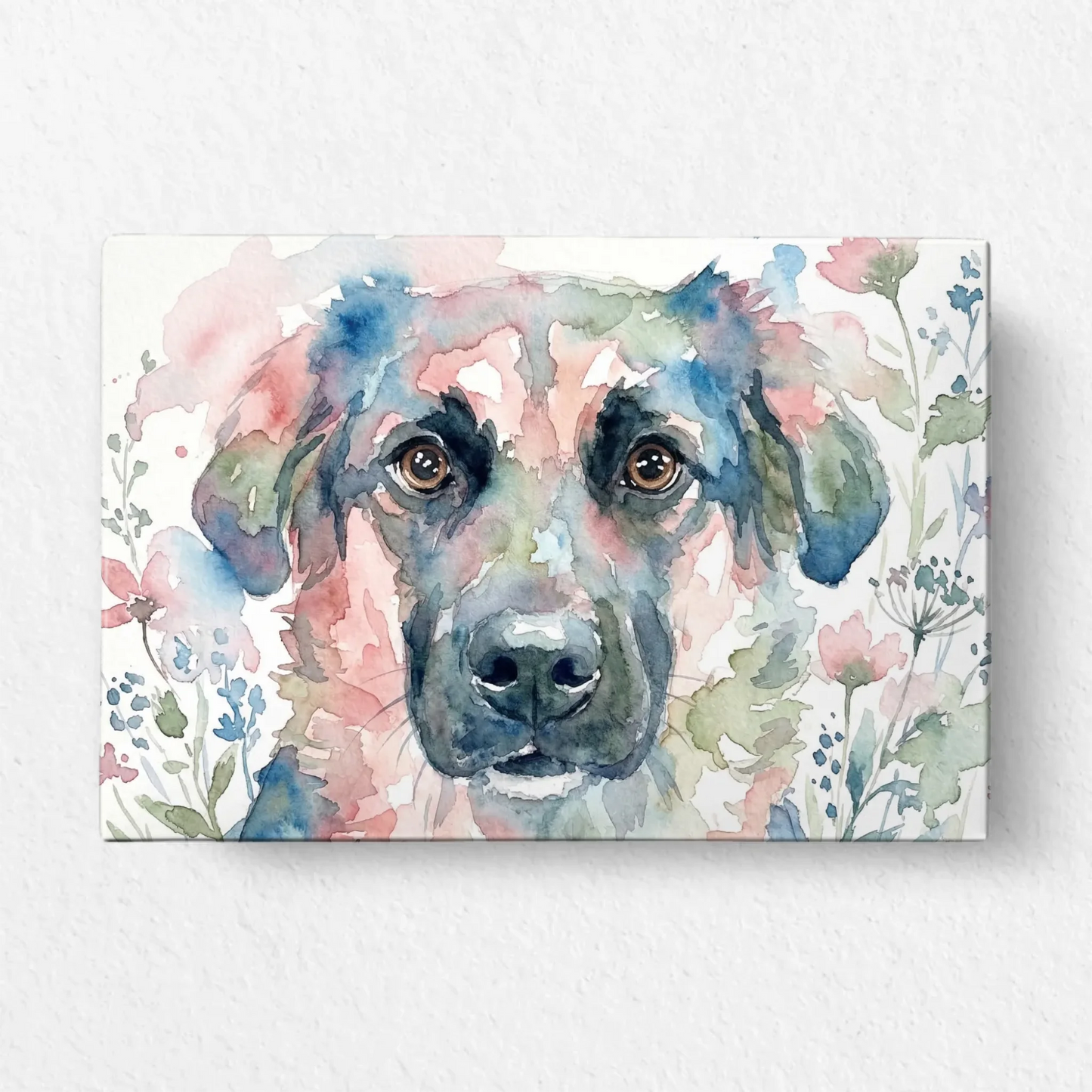 Personalisierte Leinwand - Aquarell