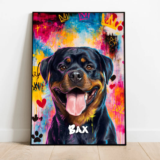 Personalisiertes Poster - Graffiti