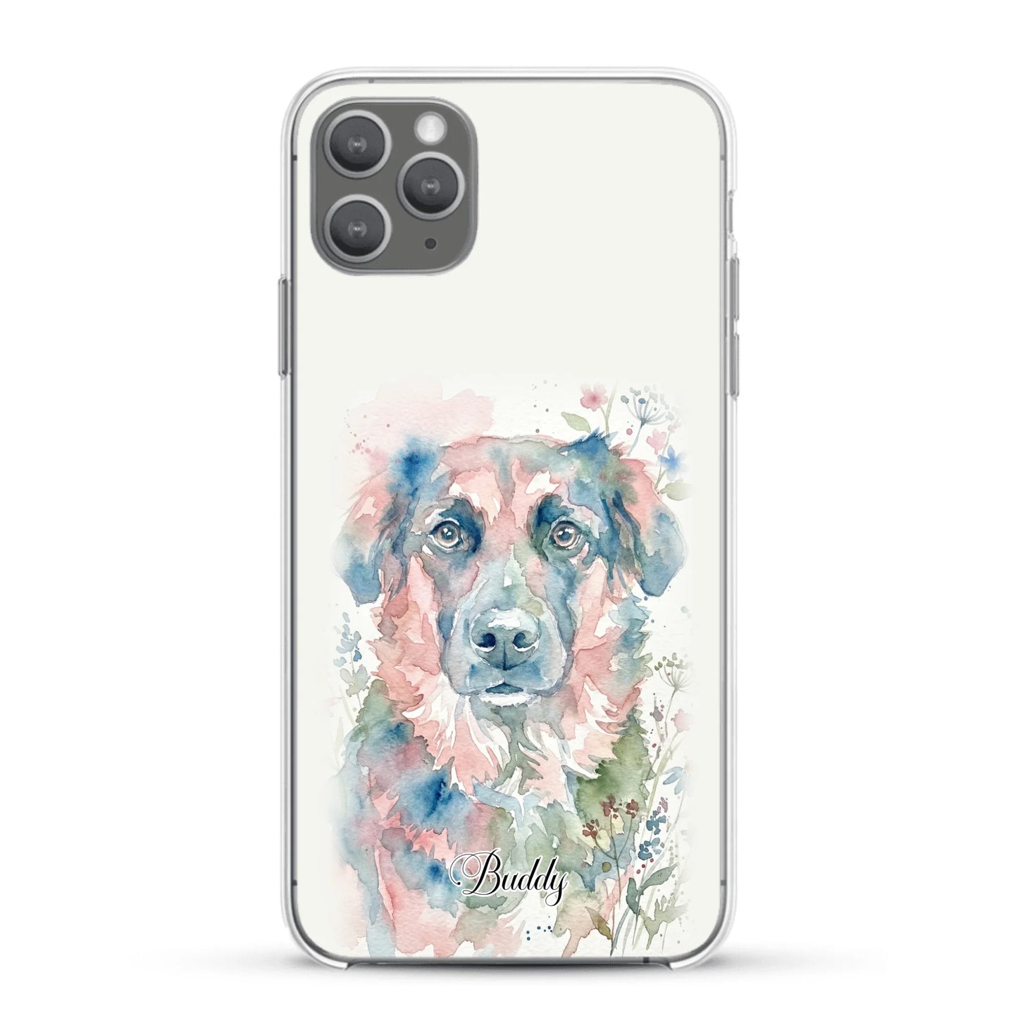 Personalisierte Handyhülle - Aquarell