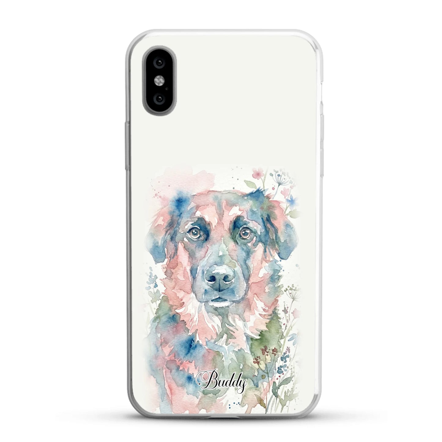 Personalisierte Handyhülle - Aquarell