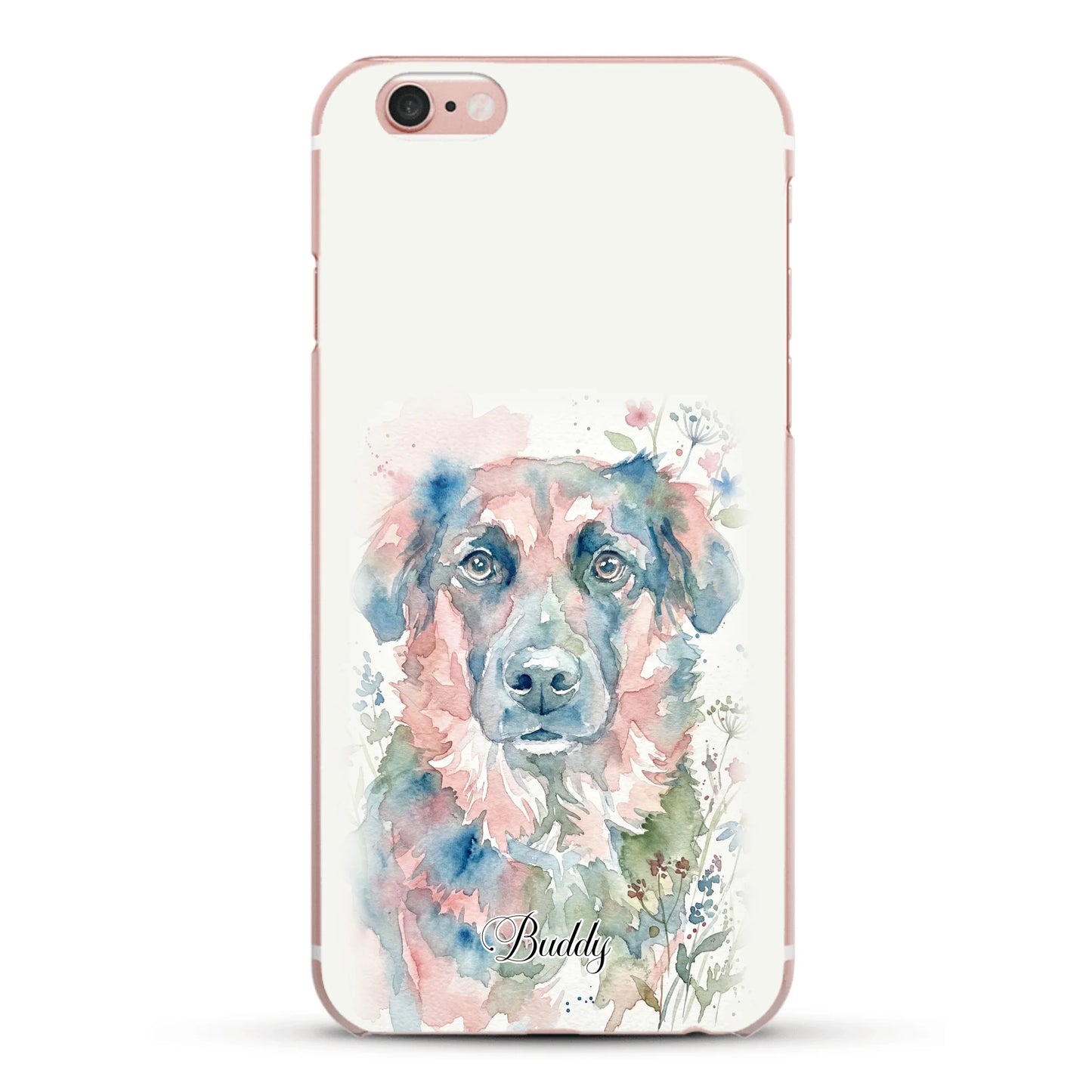 Personalisierte Handyhülle - Aquarell