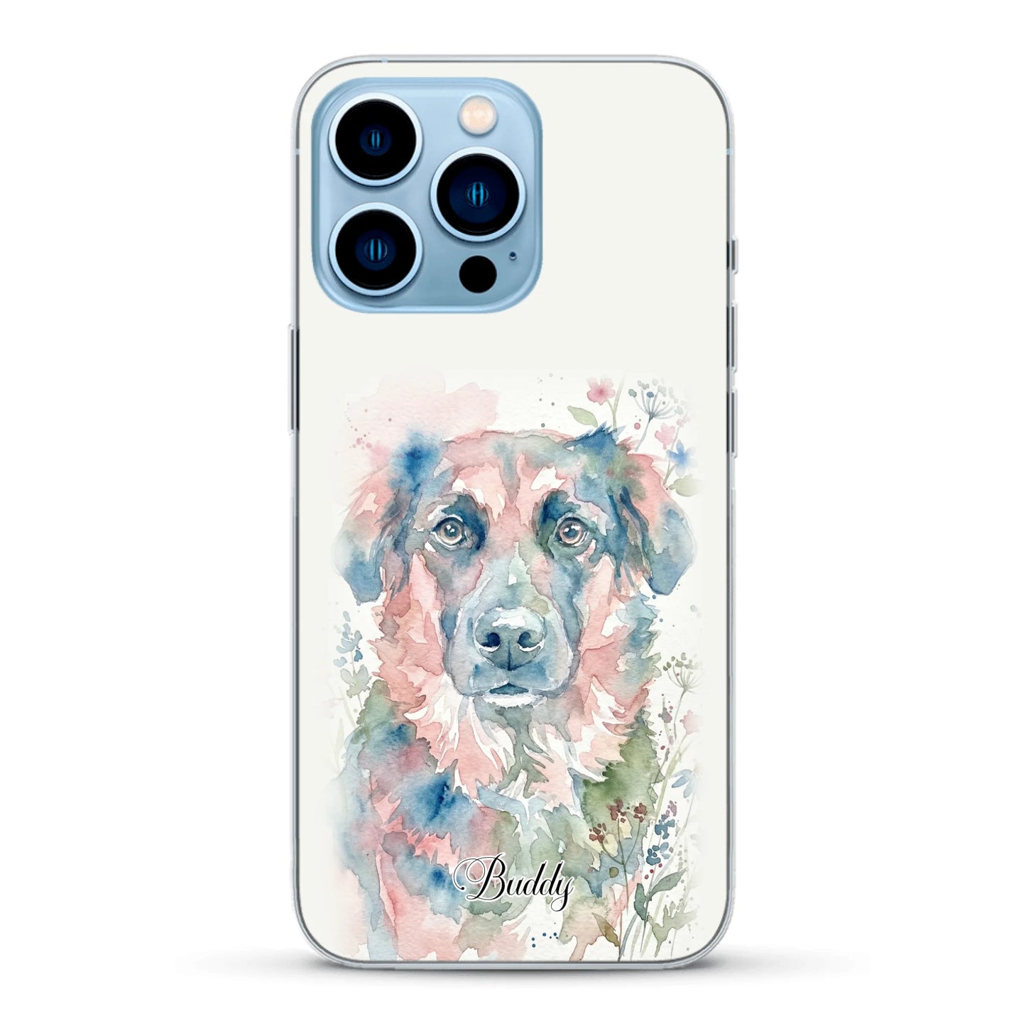 Personalisierte Handyhülle - Aquarell