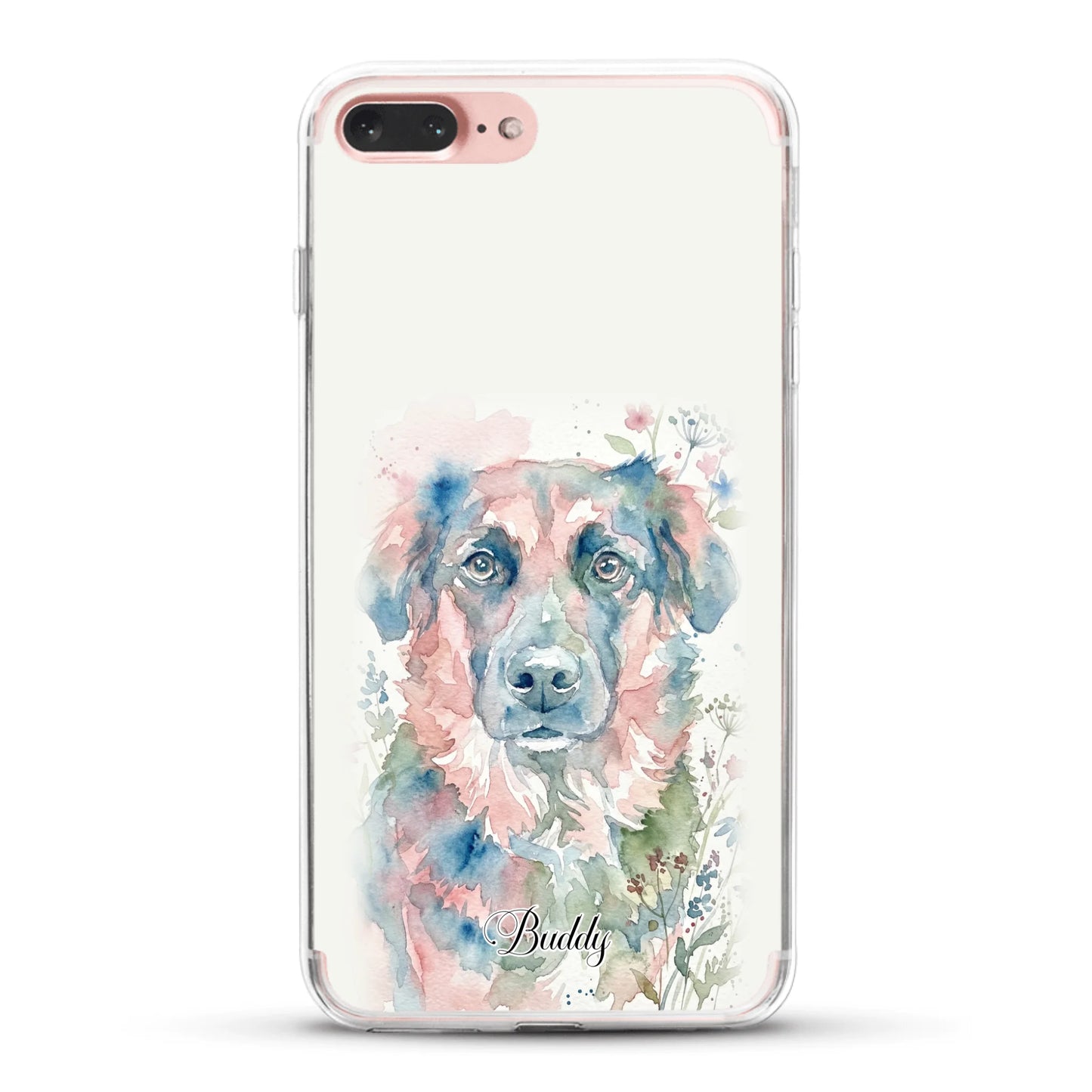 Personalisierte Handyhülle - Aquarell