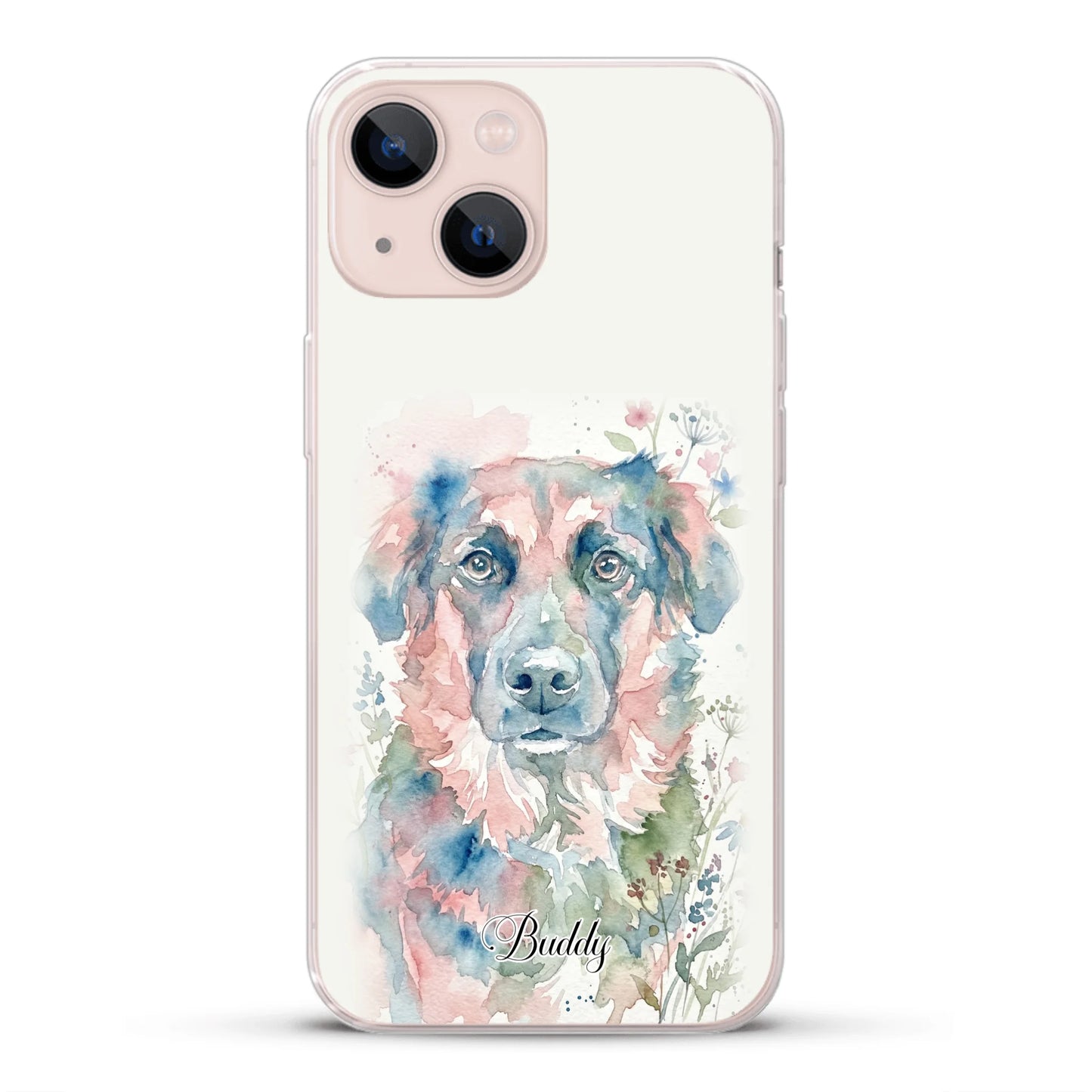 Personalisierte Handyhülle - Aquarell