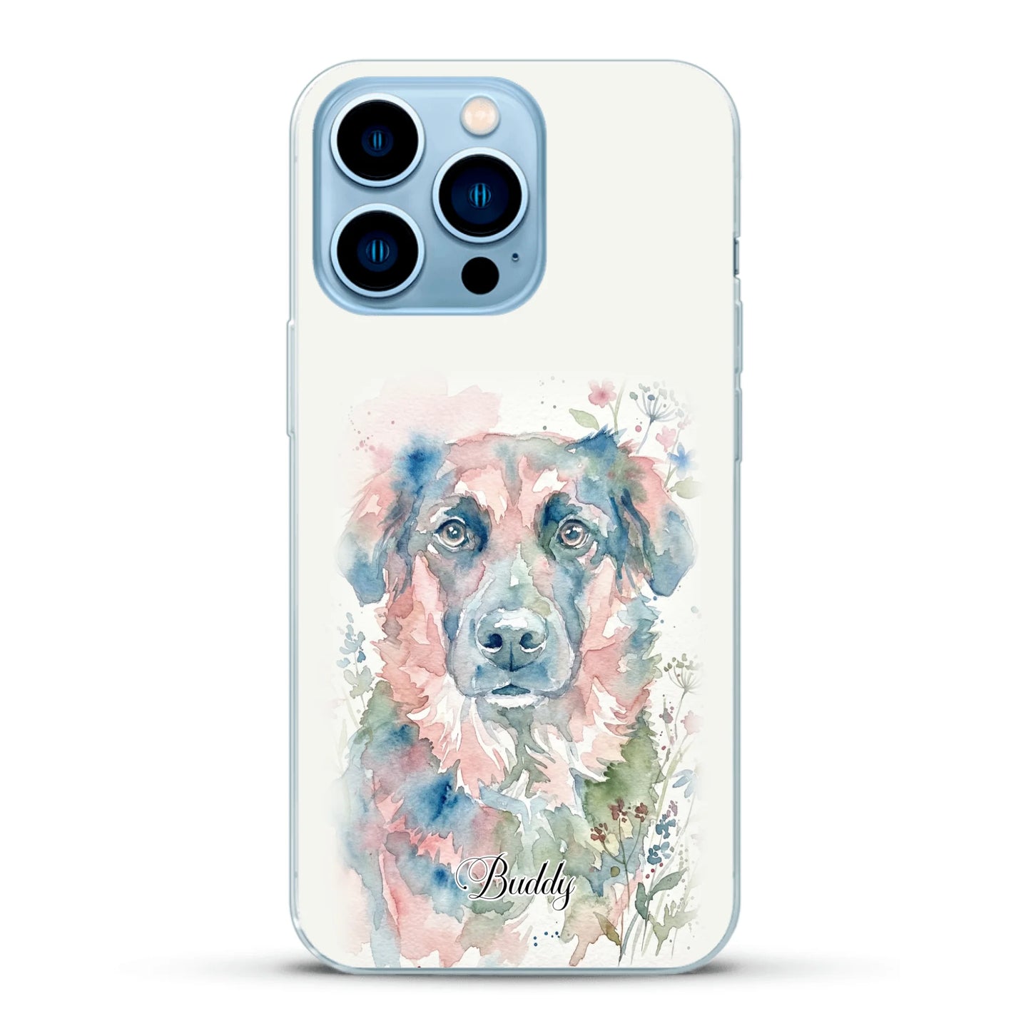 Personalisierte Handyhülle - Aquarell