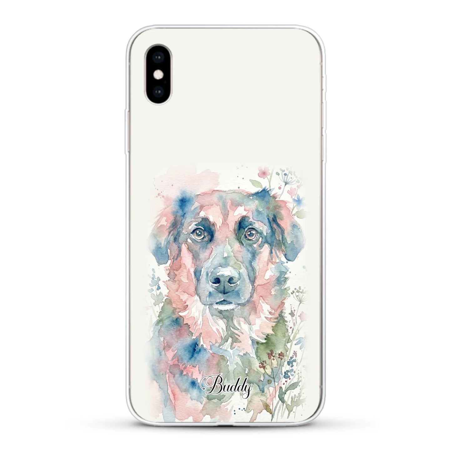 Personalisierte Handyhülle - Aquarell