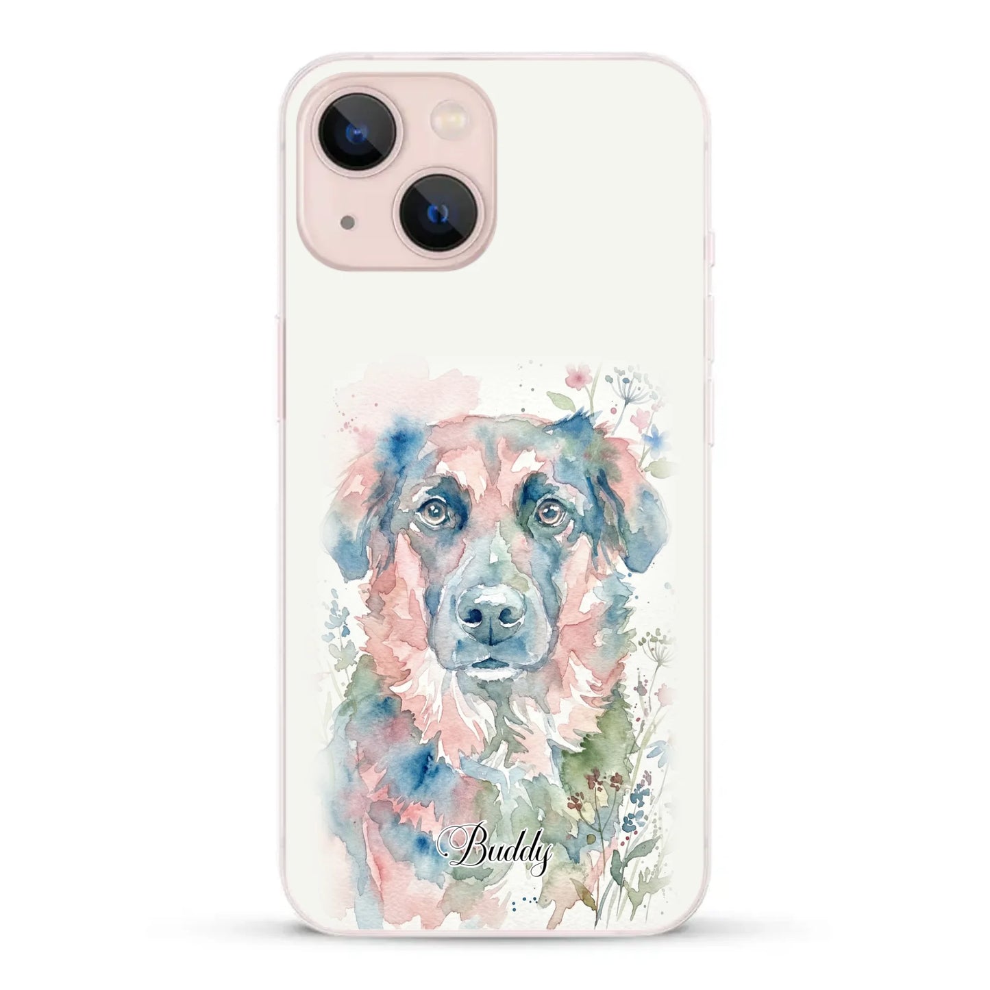 Personalisierte Handyhülle - Aquarell